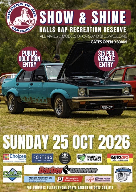 Halls Gap Show & Shine
