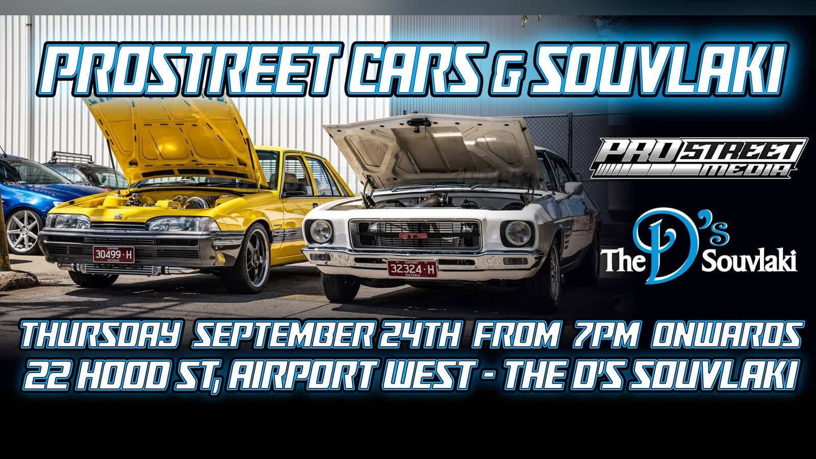 Prostreet Cars & Souvlakis, Grand Final Weekend