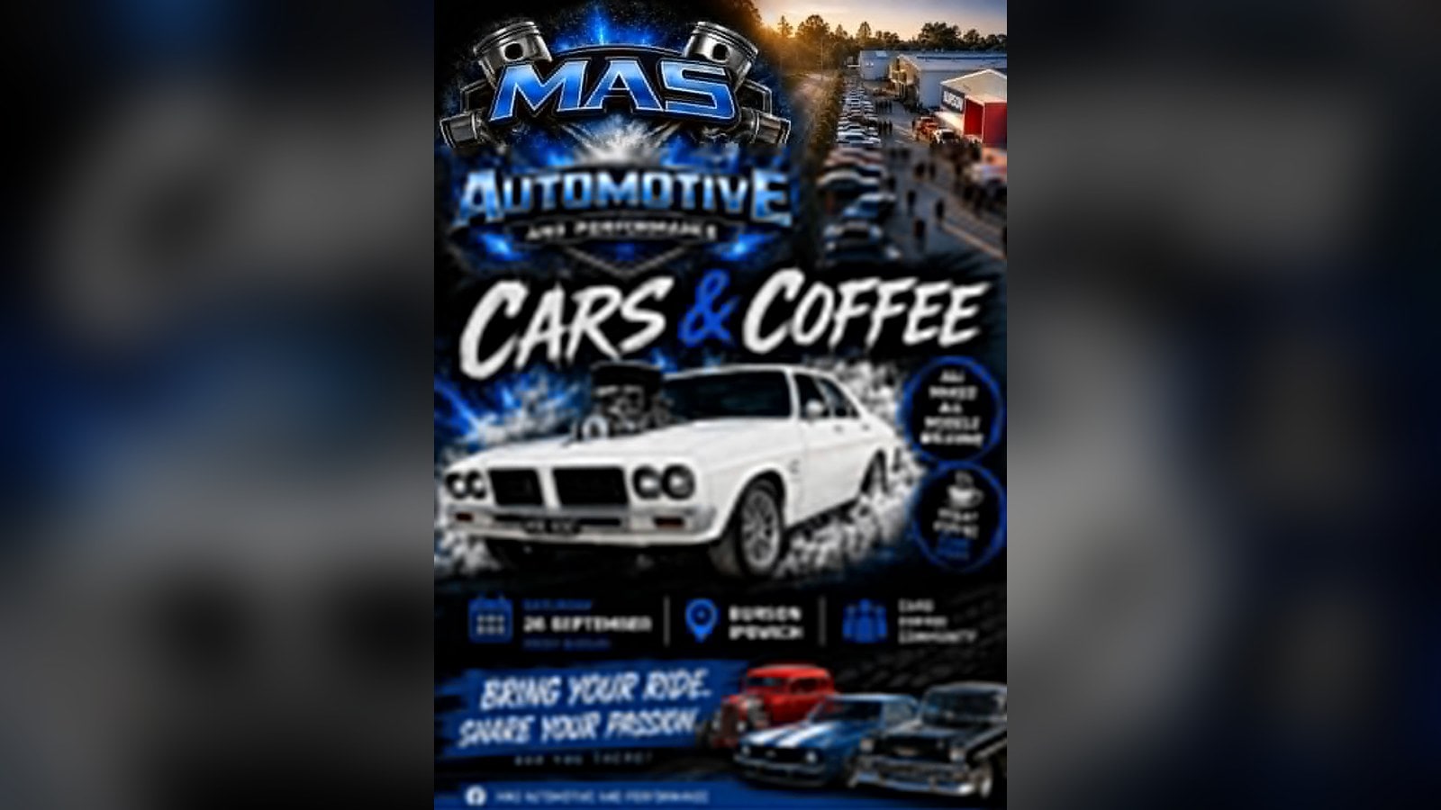 Cars and Coffee Ipswich x MAS Automotive