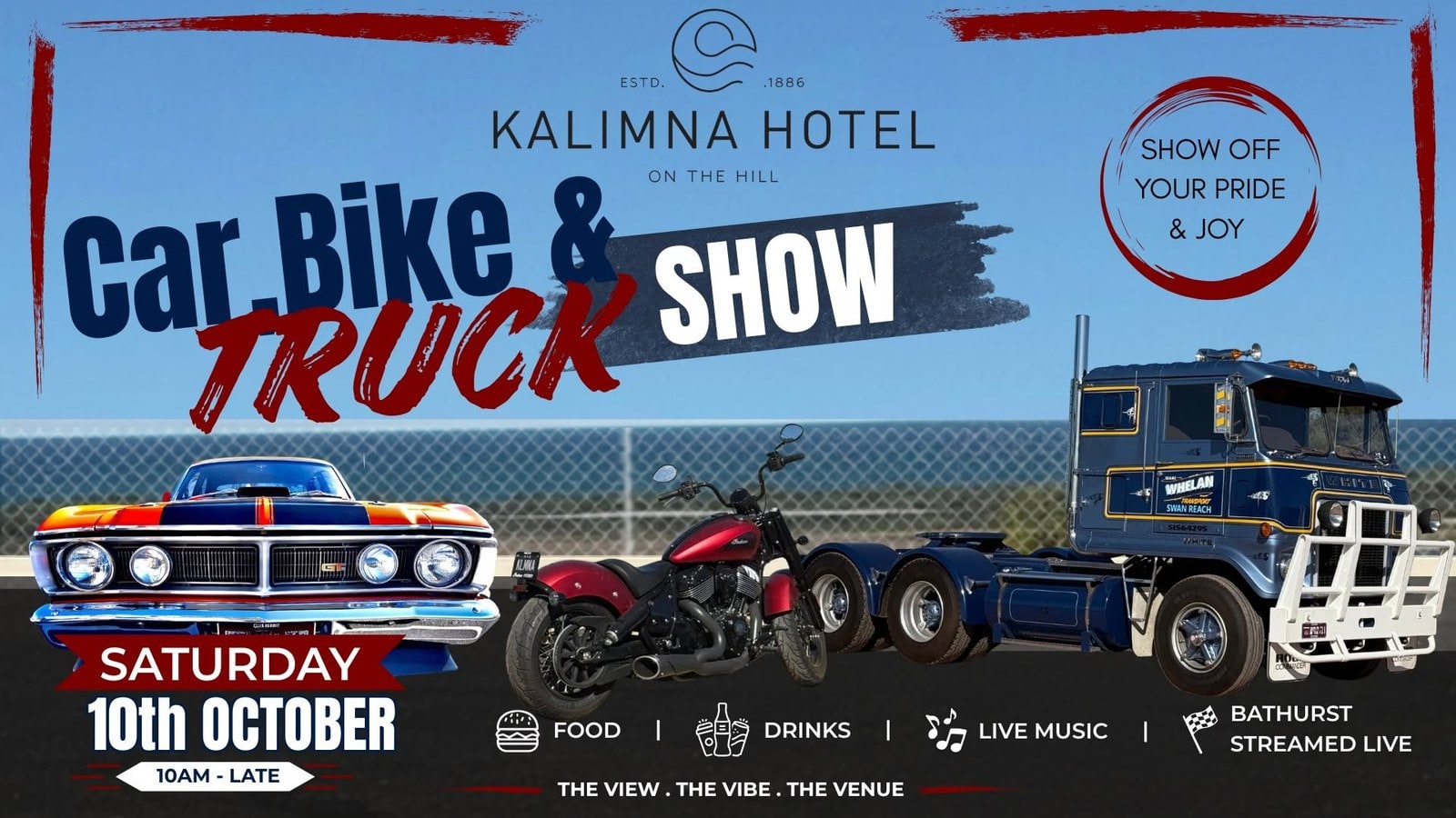 Kalimna Hotel Car, Bike & Truck Show