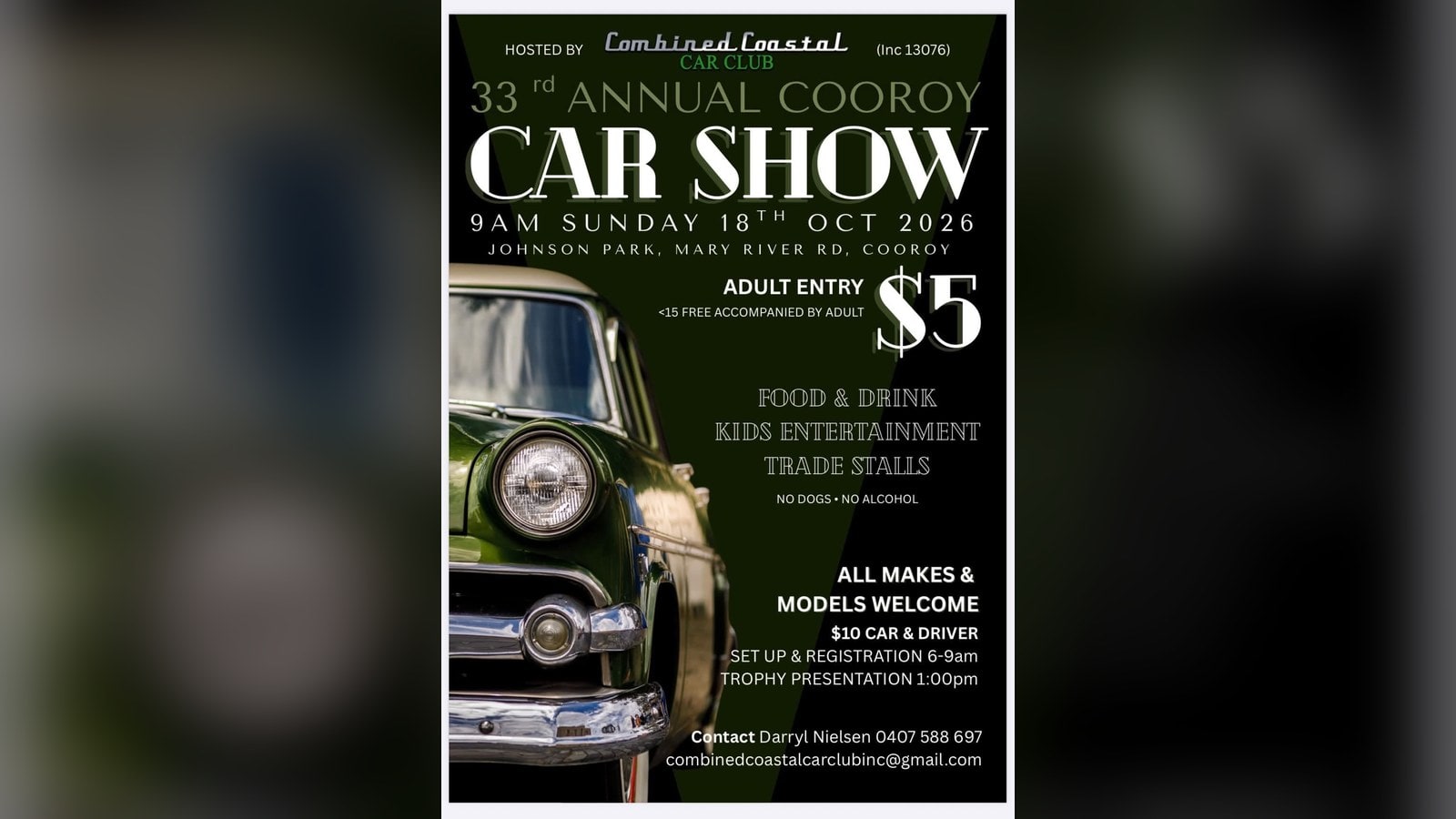 Cooroy Car Show 2026