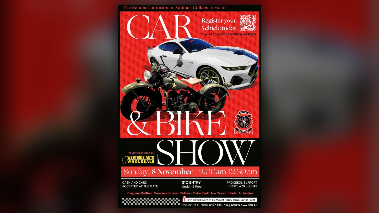 Aquinas Car and Bike Show