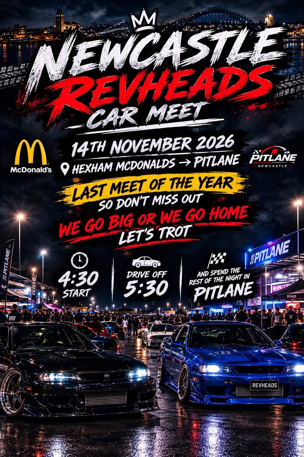 Newcastle Revheads End of Year Meet