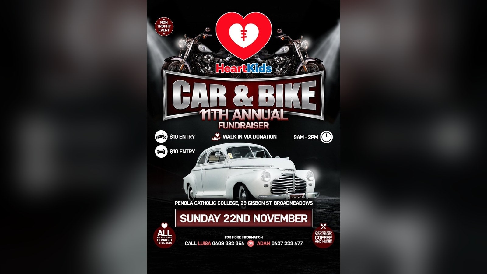 HeartKids Car and Bike Fundraiser
