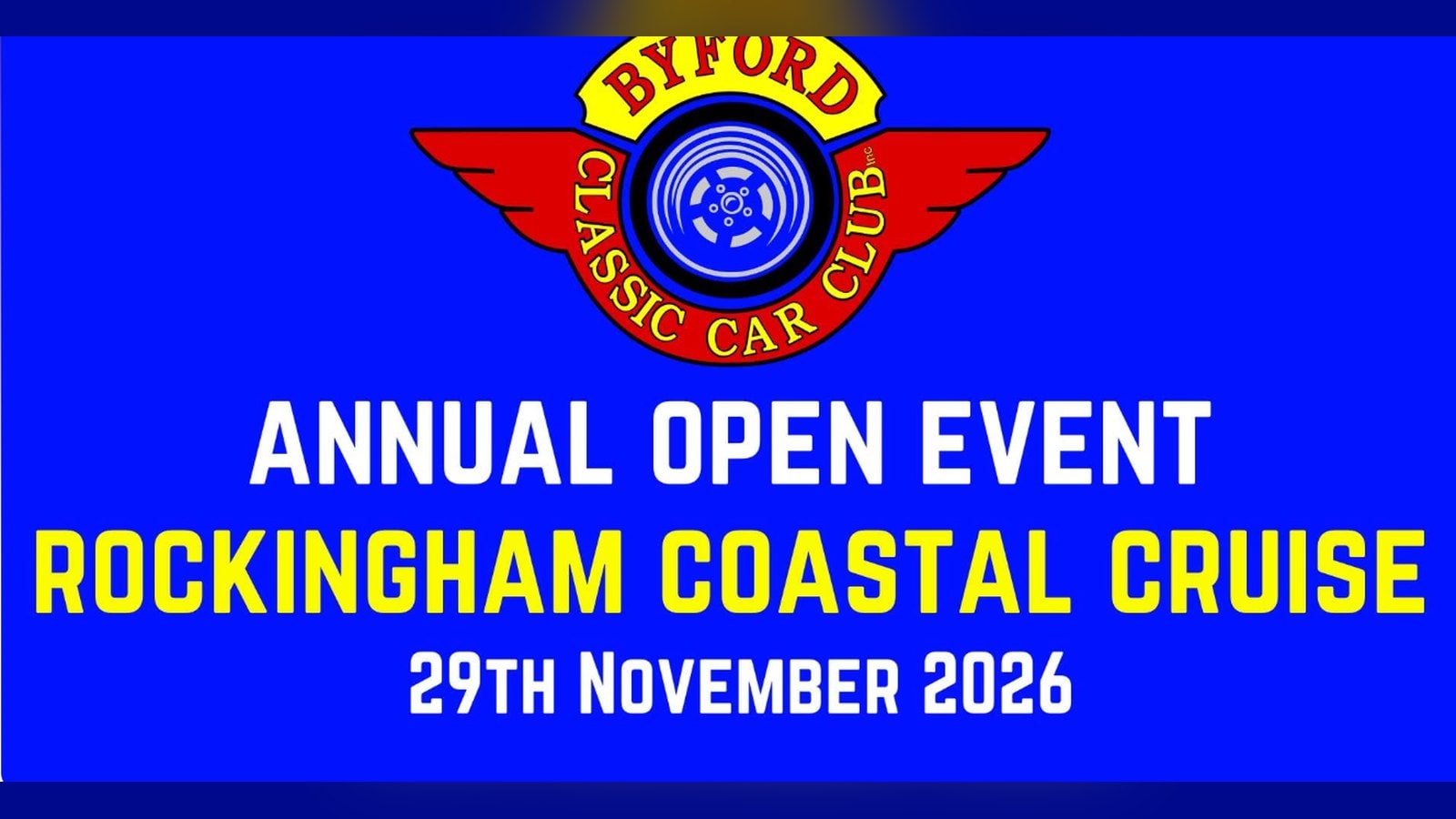 Byford Classic Car Club - Rockingham Coastal Cruise