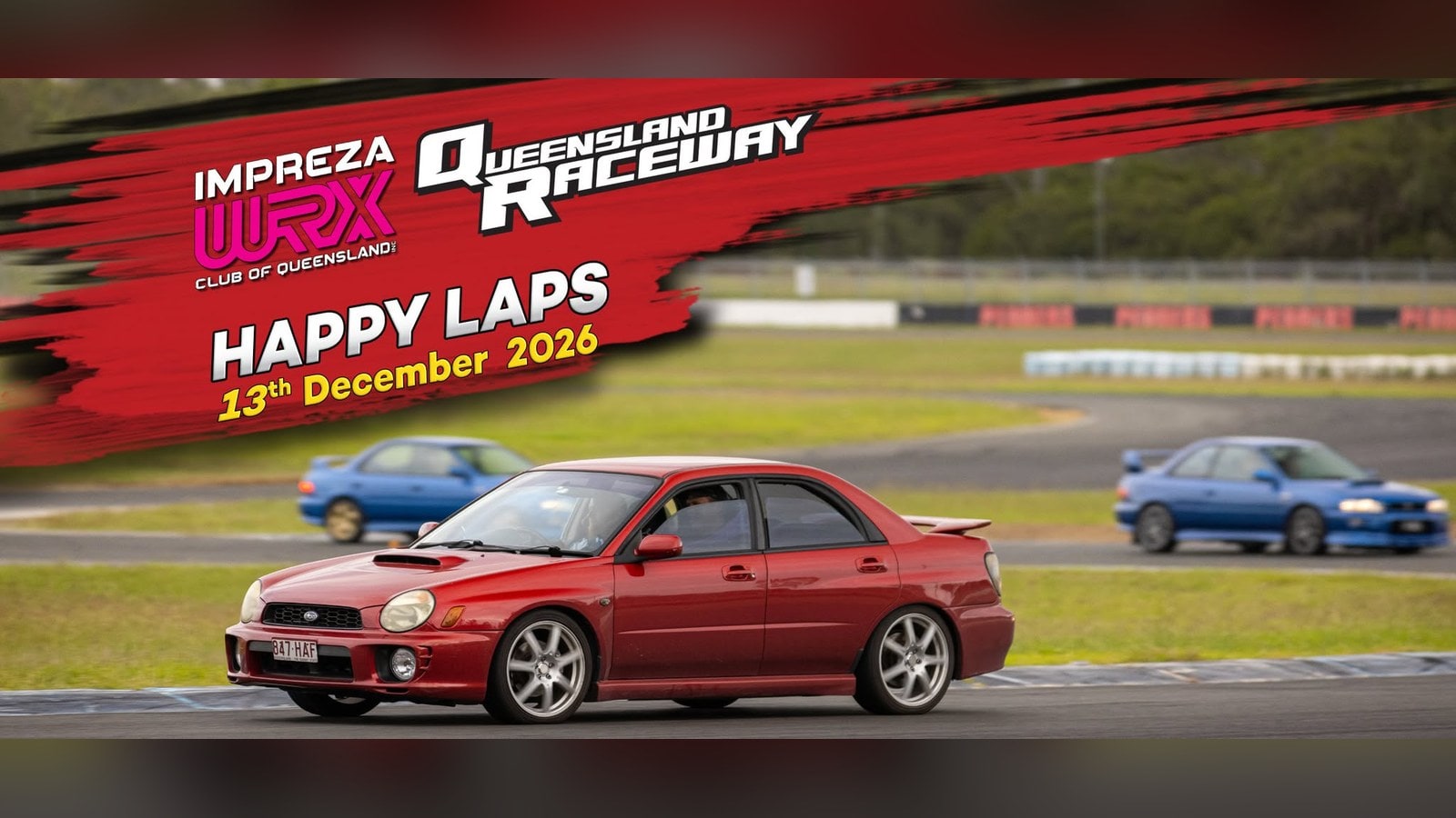 WRX Club QLD Happy Laps - Queensland Raceway
