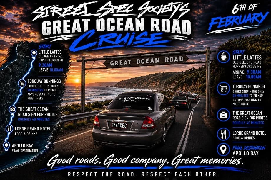 Street Spec Society Great Ocean Road Cruise