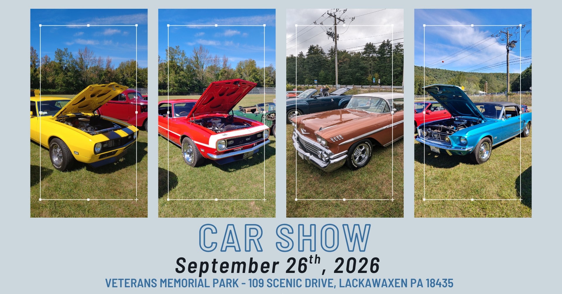 Growing Lackawaxen Annual Car Show