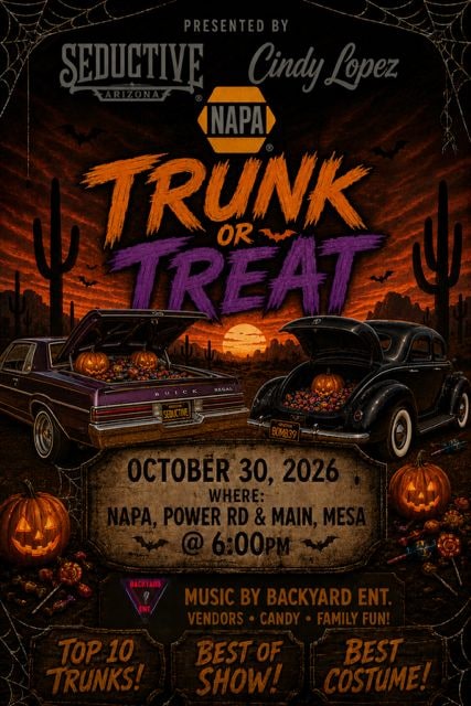 Trunk or Treat Presented by Seductive CC and Cindy Lopez