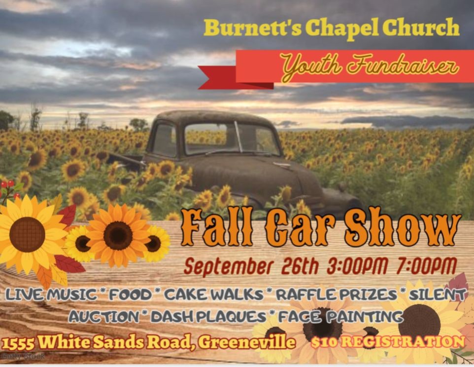 Burnett's Chapel Fall Car Show