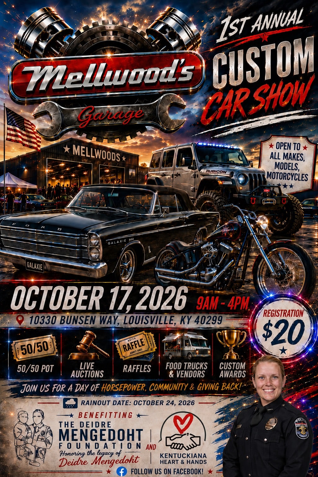 Mellwood's Garage Custom Car Show