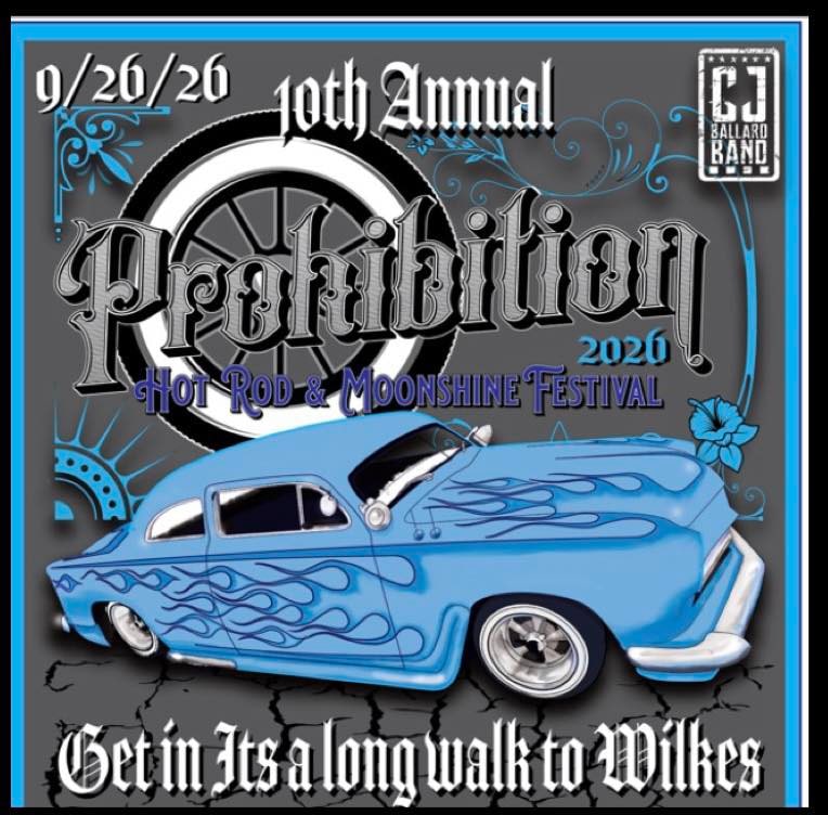 10th Annual Prohibition Hot Rod & Moonshine Festival
