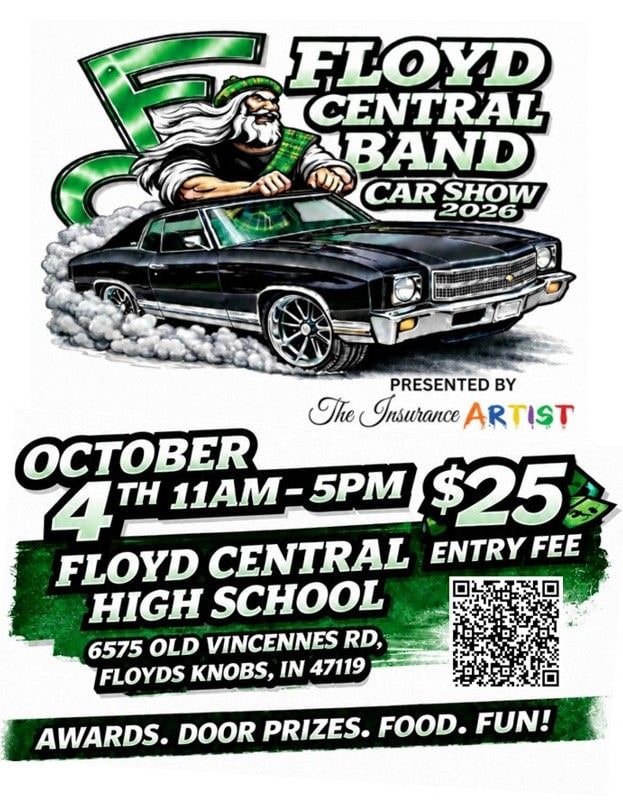 Floyd Central Marching Band Car Show