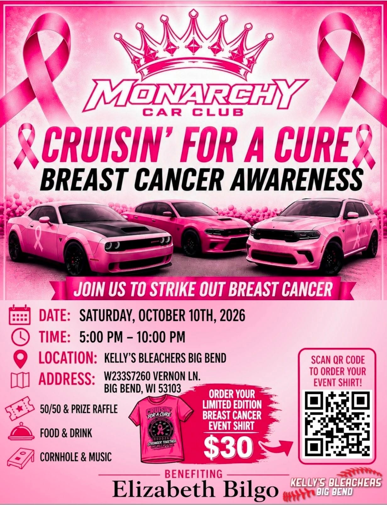 Cruisin’ For A Cure Breast Cancer Awareness