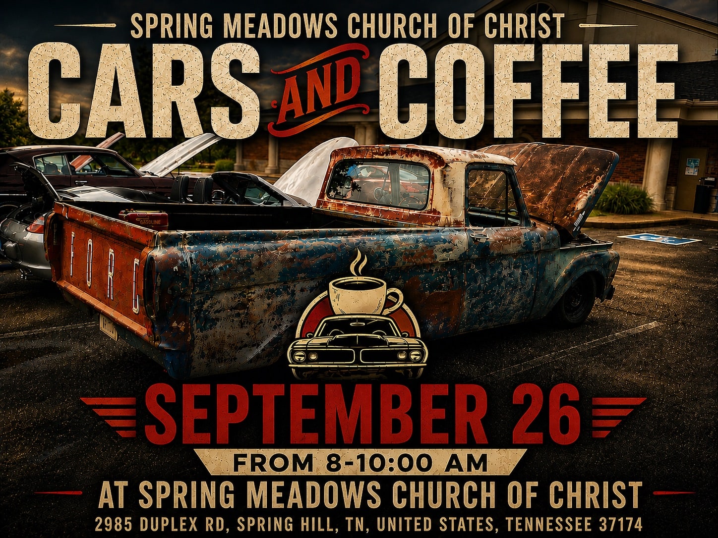 Spring Meadows Church of Christ: Cars and Coffee