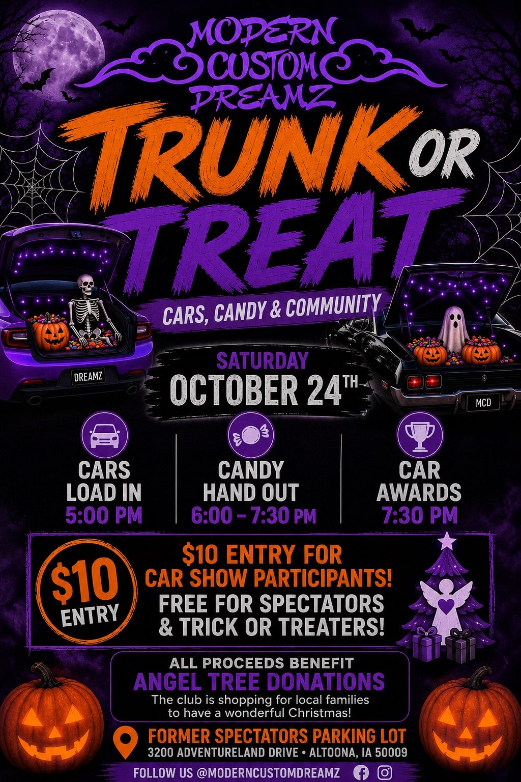 2026 Modern Custom Dreamz Trunk or Treat