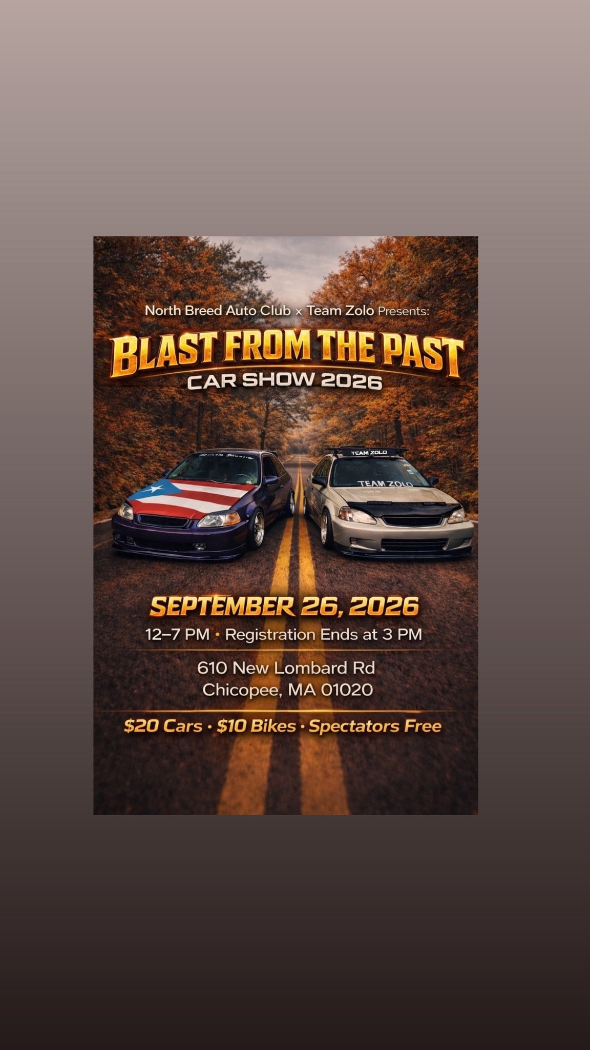 Blast From The Past Car Show 2026