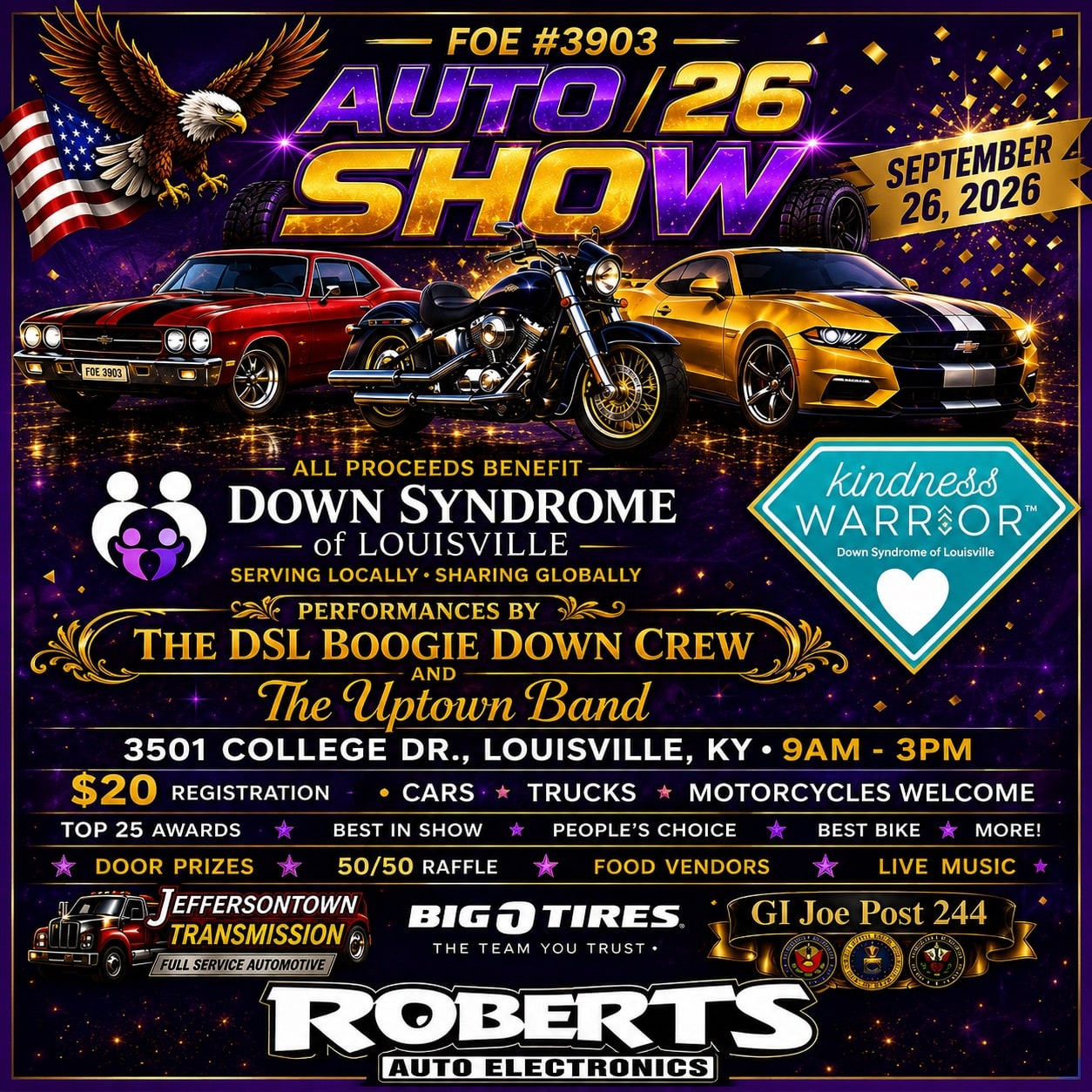 FOE #3903 Auto/26 Show