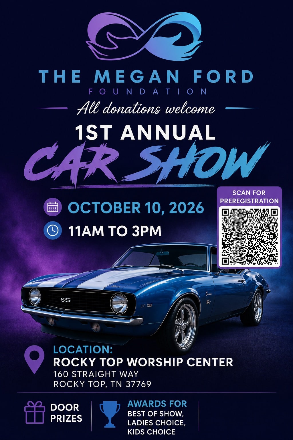 The Megan Ford Foundation 1st Annual Car Show