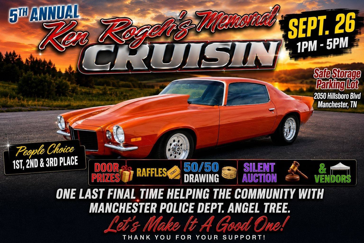 5th Annual Ken Rogers Memorial Cruisin