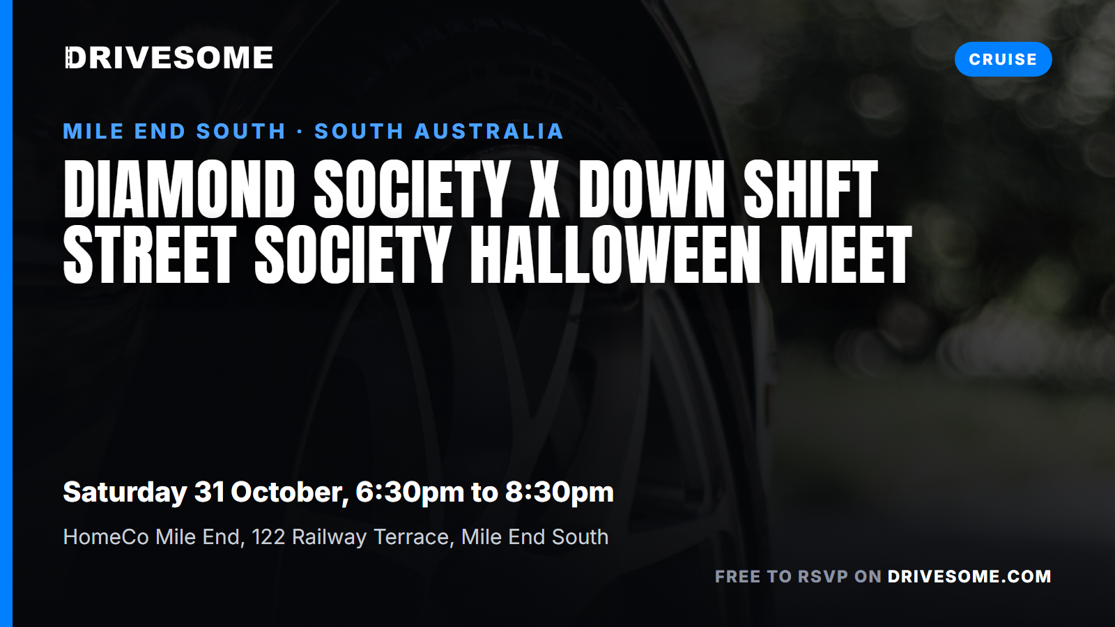 Diamond Society x Down Shift Street Society Halloween Meet