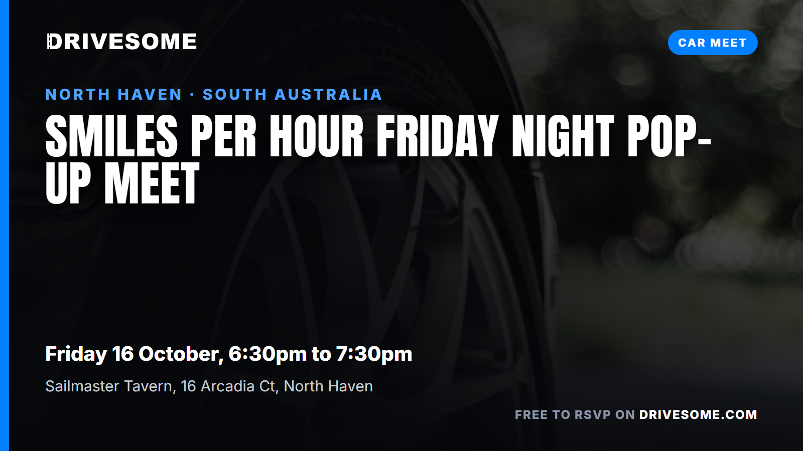 Smiles Per Hour Friday Night Pop-Up Meet