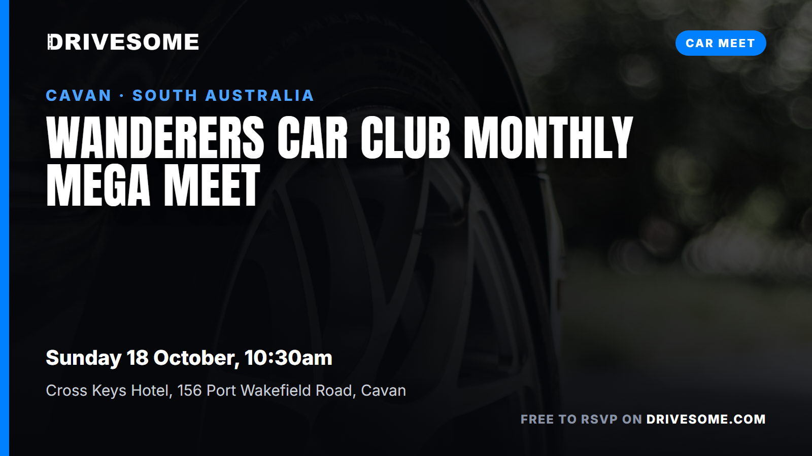 Wanderers Car Club Monthly Mega Meet