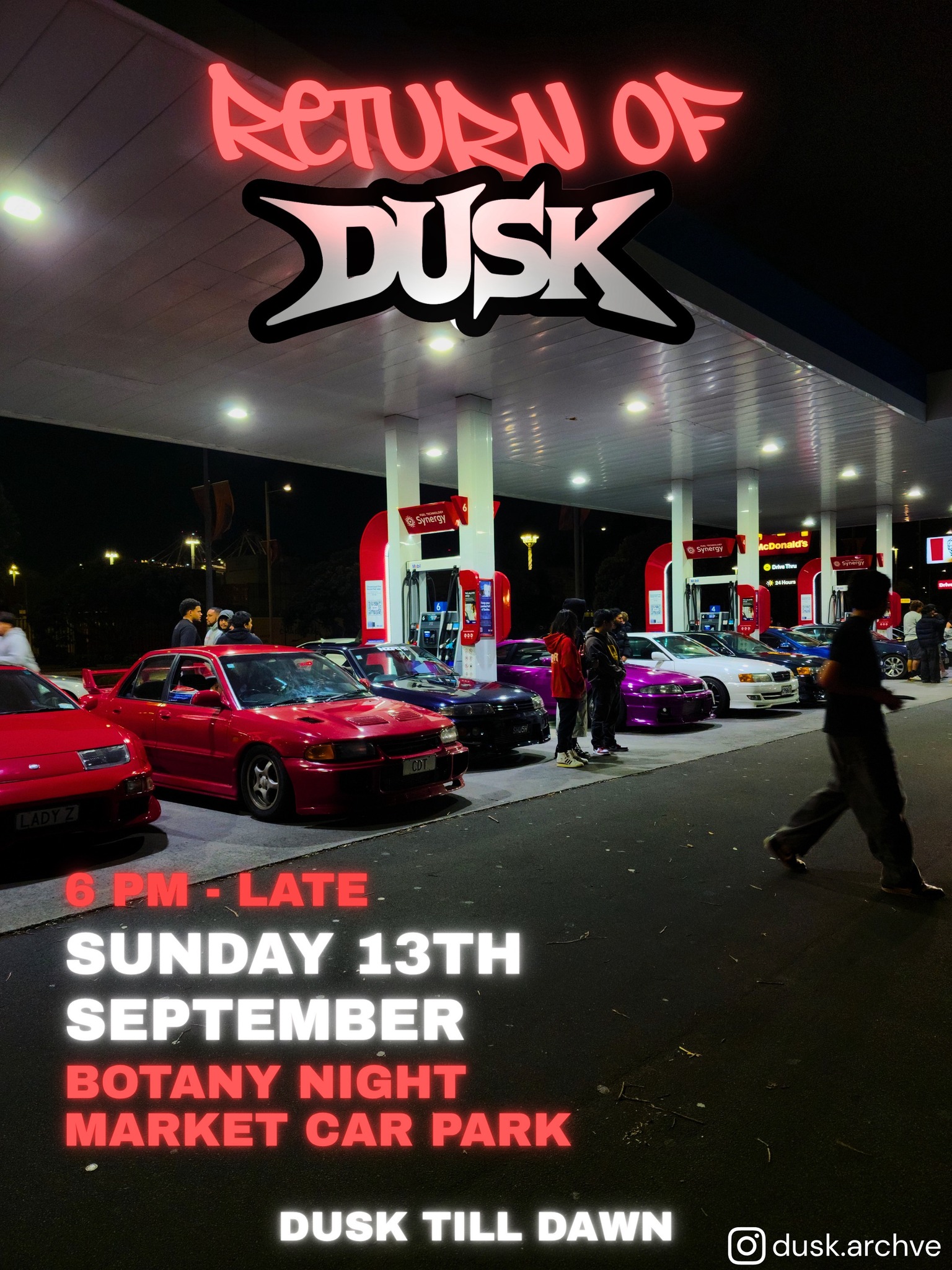 Return of Dusk Car Meet
