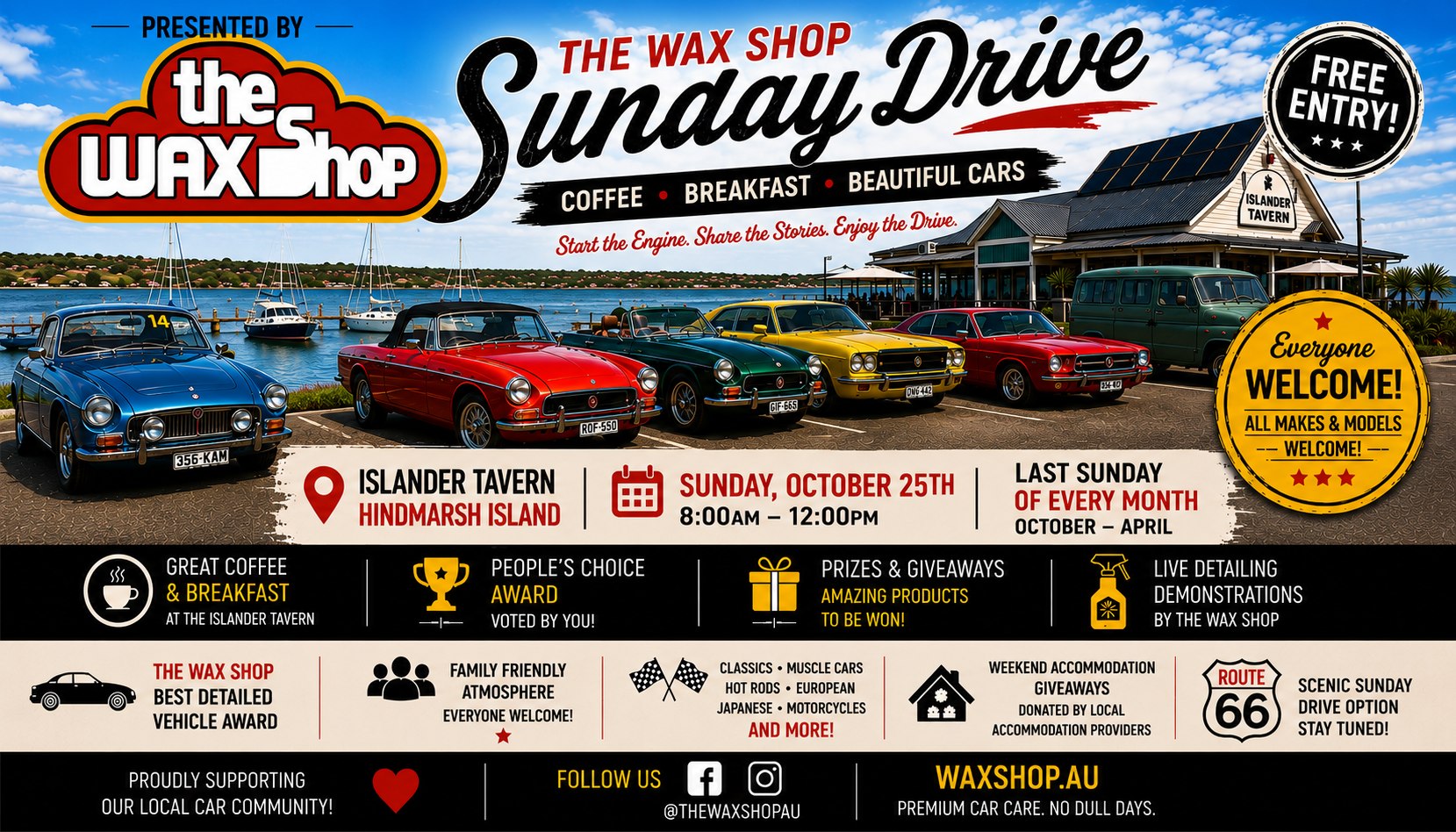 The Wax Shop Sunday Drive