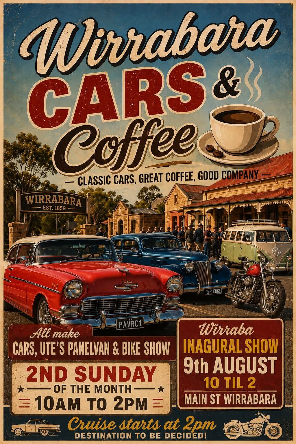 Wirrabara Cars & Coffee