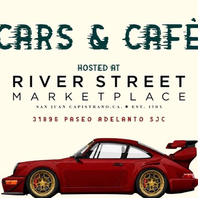 Cars & Cafe - River Street Marketplace