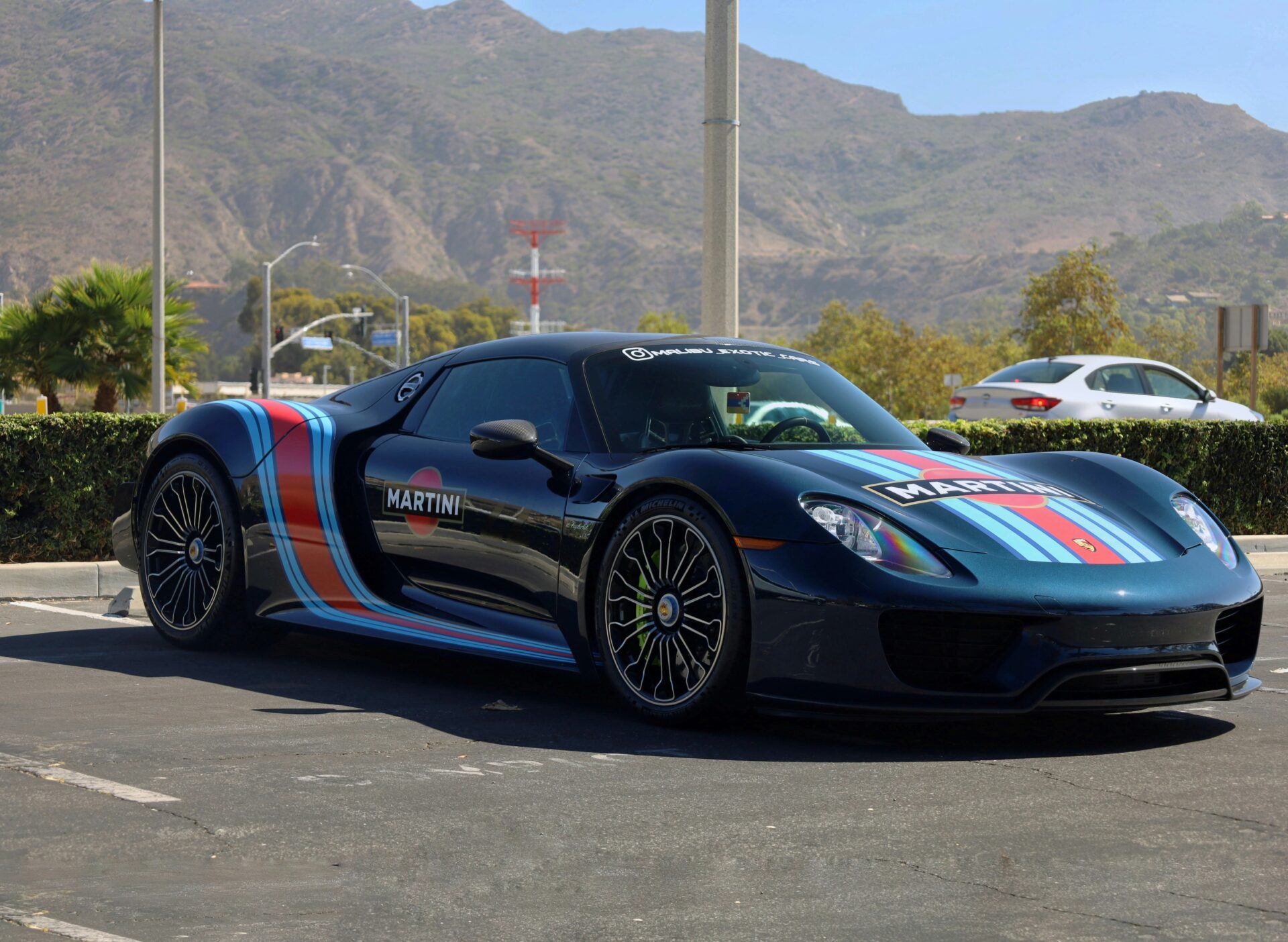 Porsche 918 Martini racing livery.