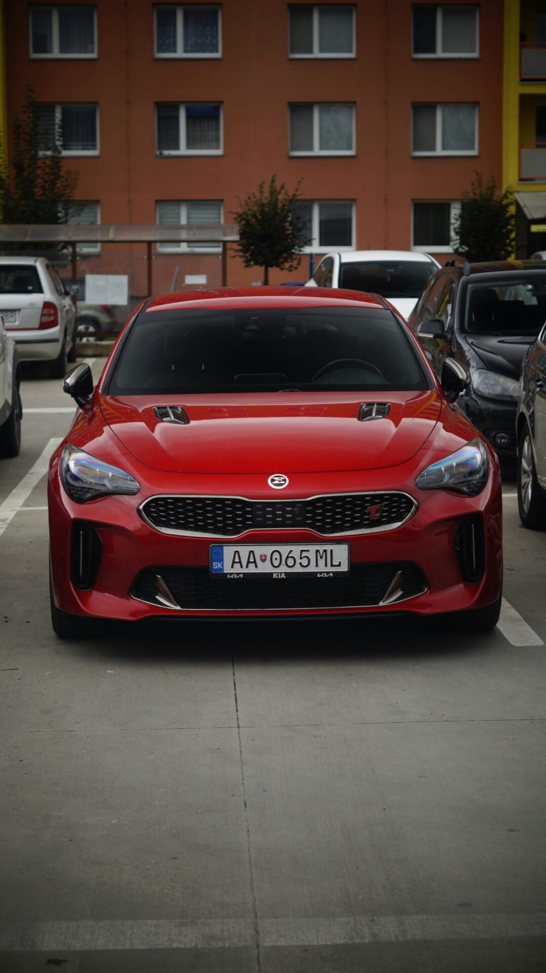 The ready to drift Kia Stinger