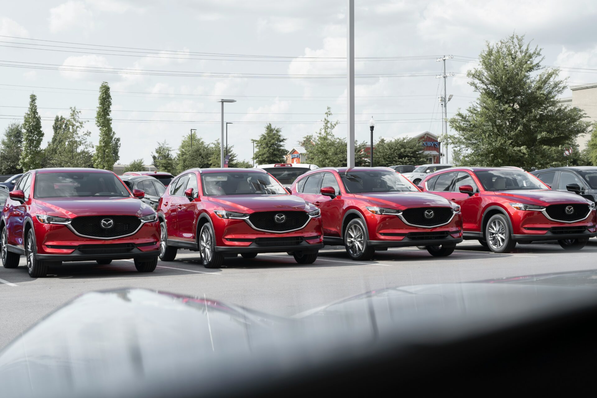 Mazda CX5 on of the top selling small SUVs but avoid the diesel.