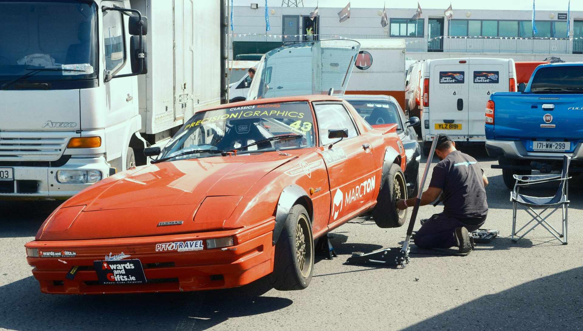 If you have never been in an old 13b rotary you have not lived. Mazda RX7