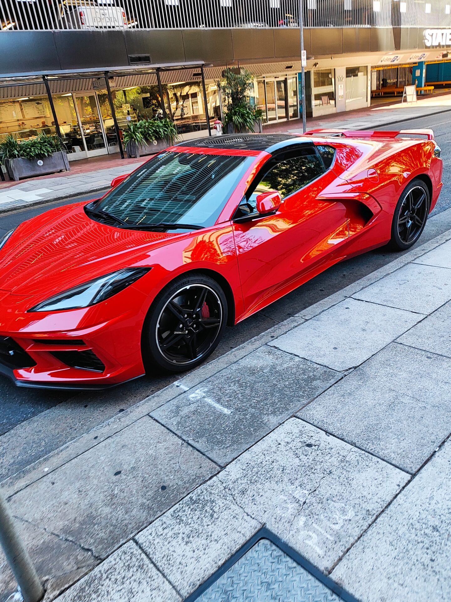 In America these are a common sight in Adelaide this is very rare. I see more GT3s than Chevrolet Corvette C8