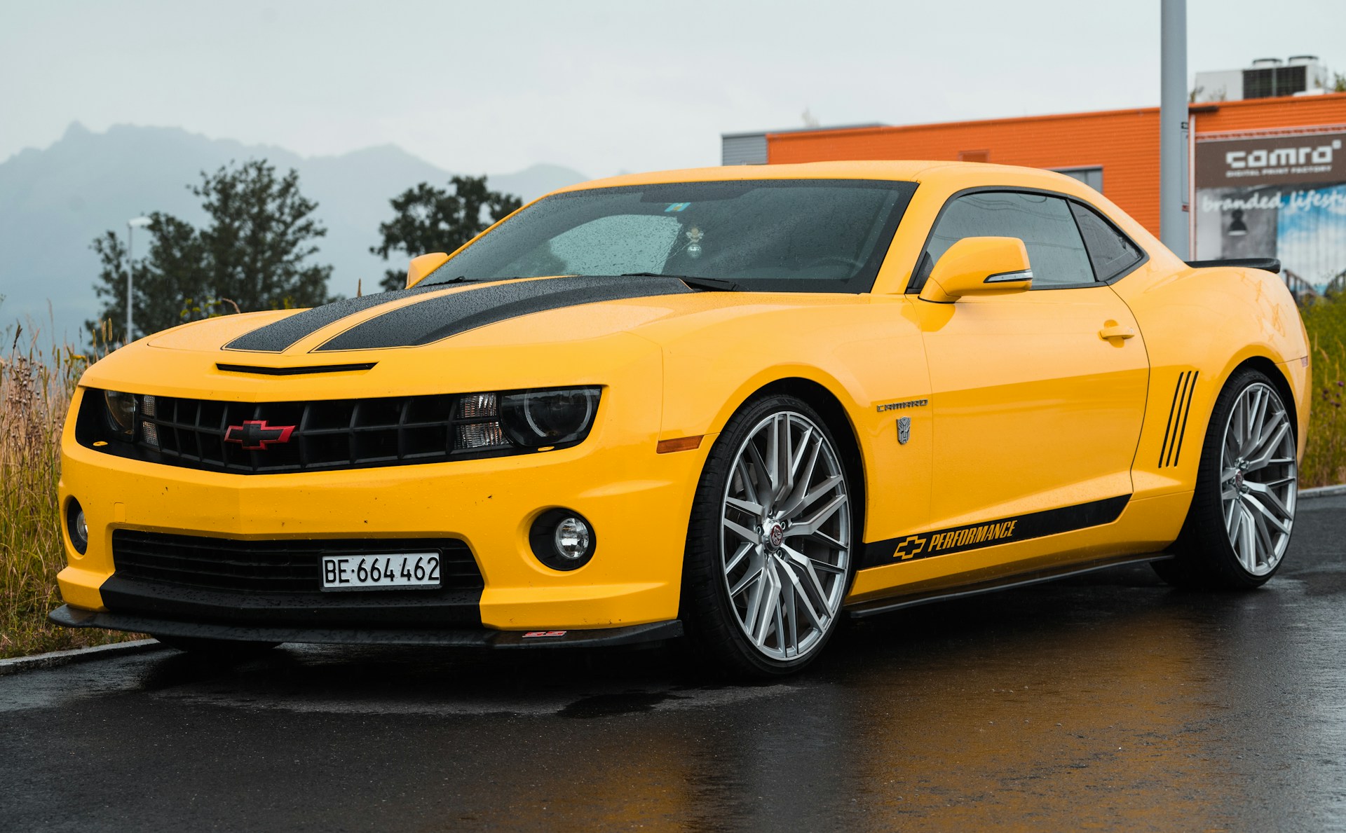 The Chevrolet Camaro 5th Gen Bubble bee