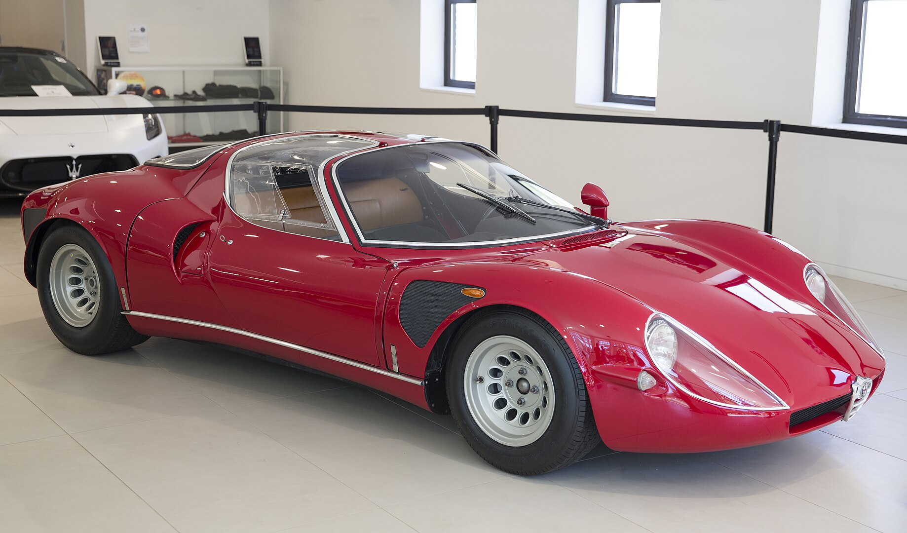 The italian beauty Alfa Romeo 33 Stradale

By Mr.choppers - Own work, CC BY-SA 3.0, https://commons.wikimedia.org/w/inde
