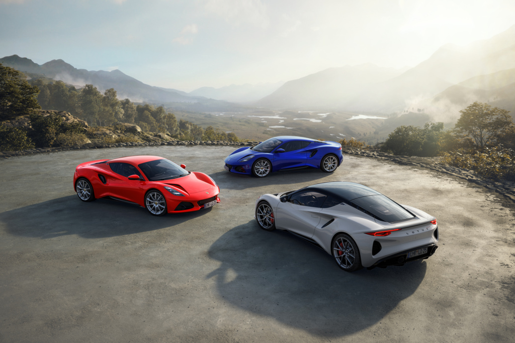 The Emira offers a choice of two distinct engines: a turbocharged 2.0-liter four-cylinder sourced from Mercedes-AMG and 