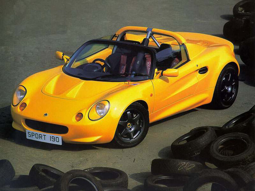 The little road-legal go-kart. Lotus Elise S1