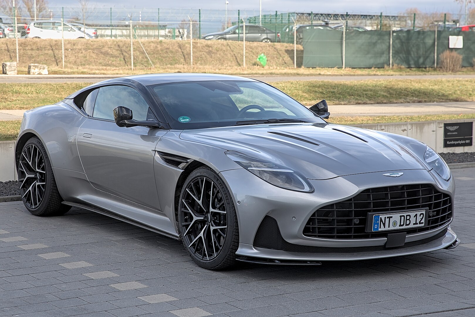 Aston Martin's design team focused on giving the DB12 greater "presence" and "stature" rather than just pure beauty, wit