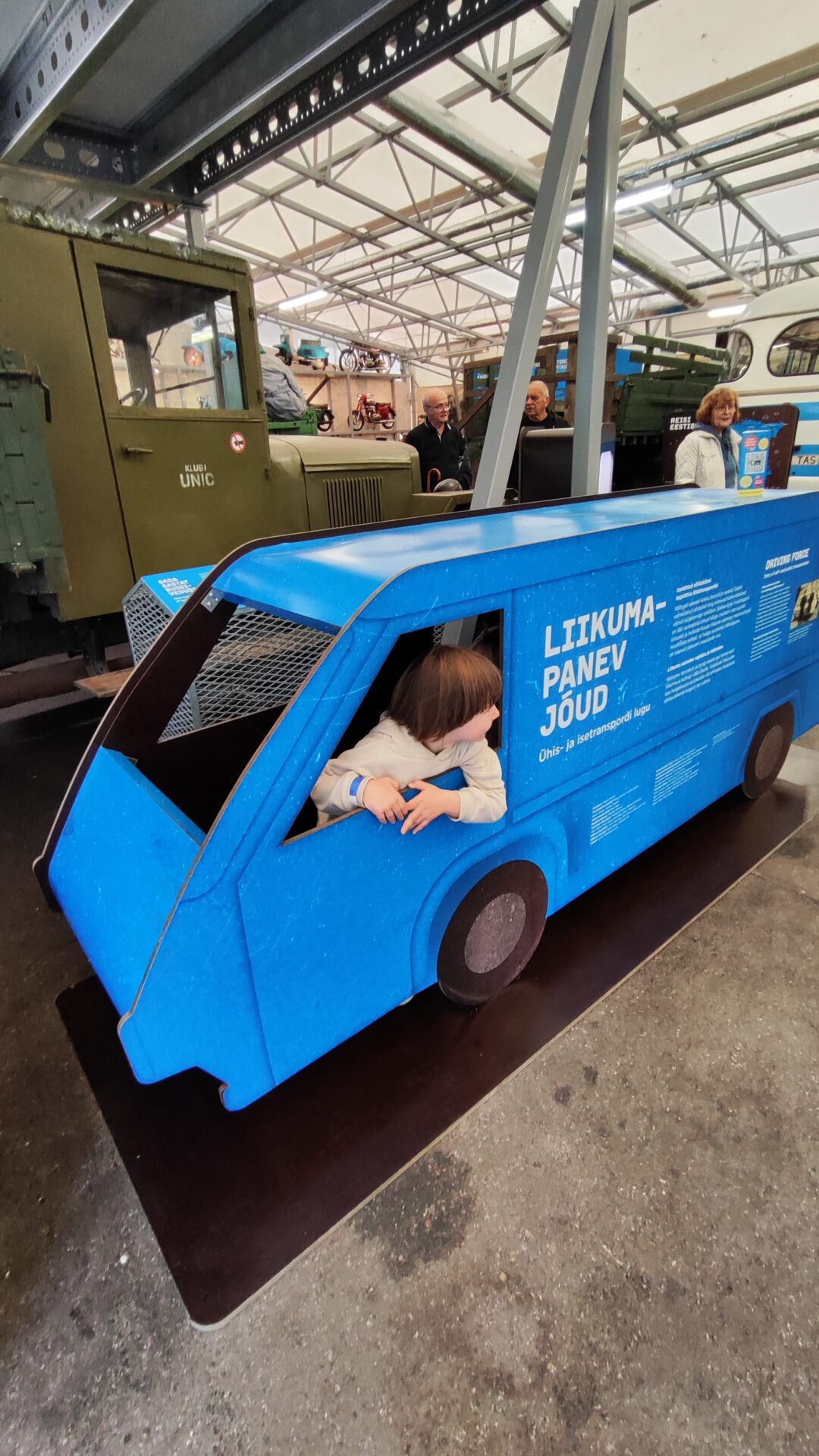 Went to the Estonian Transport (car) Museum yesterday. It was lots fun.
