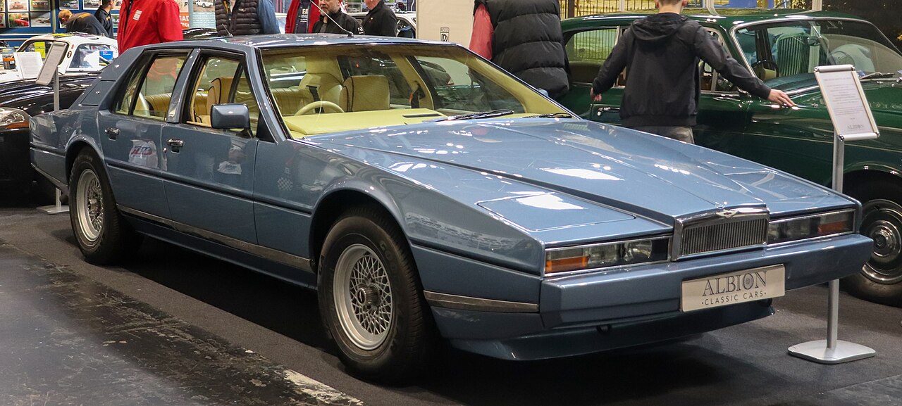 The $ Aston Martin Lagonda Series 3 was meticulously hand-built, requiring approximately 2,200 man-hours to construct, h