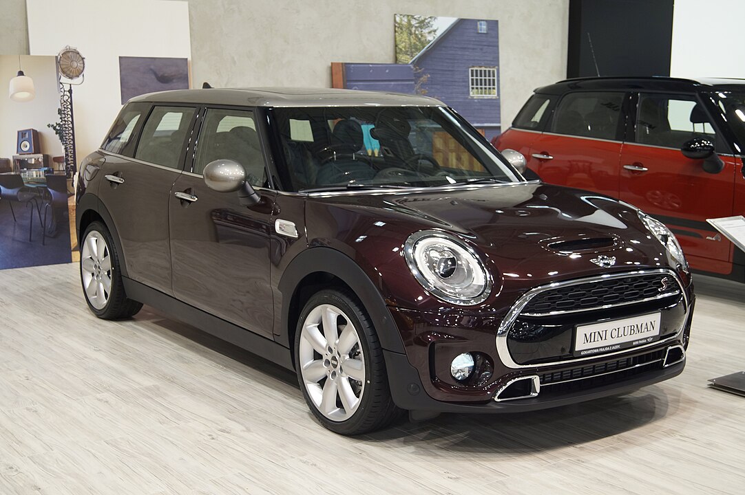 The first-generation Clubman (2007-2014) featured a unique, asymmetrical side door layout. On the right side, it had a s