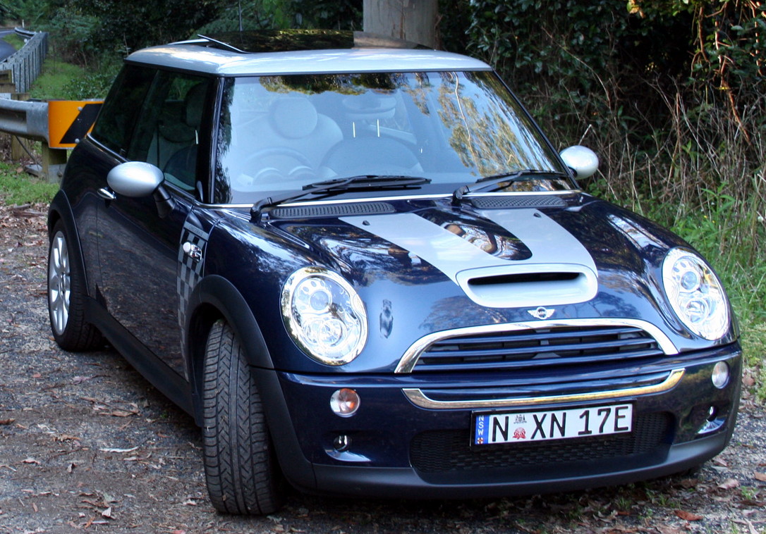The modern Mini Cooper was designed by Frank Stephenson, who also has the distinction of designing the Fiat 500, the Mas