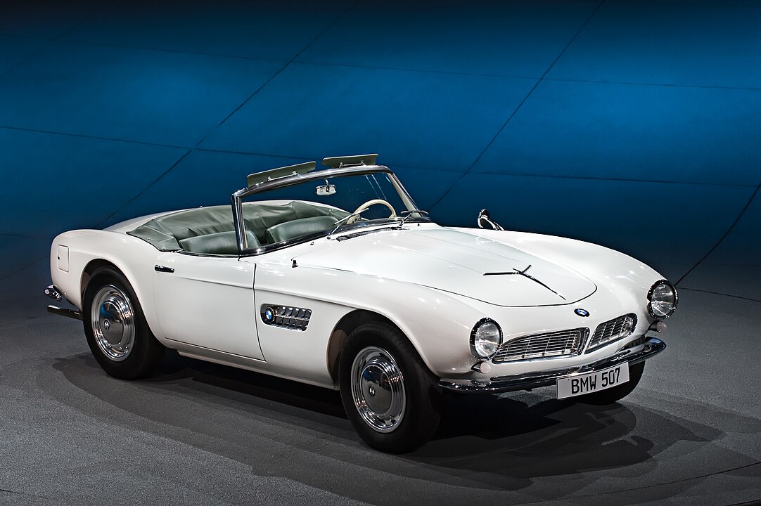 The most famous 507 owner was Elvis Presley, who bought a used white roadster while stationed in Germany. He had the car