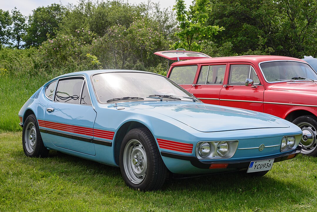 This is one of our new dream cars the Volkswagen SP2 Image by By Arild Vågen - Own work, CC BY-SA 4.0, https://commons.w