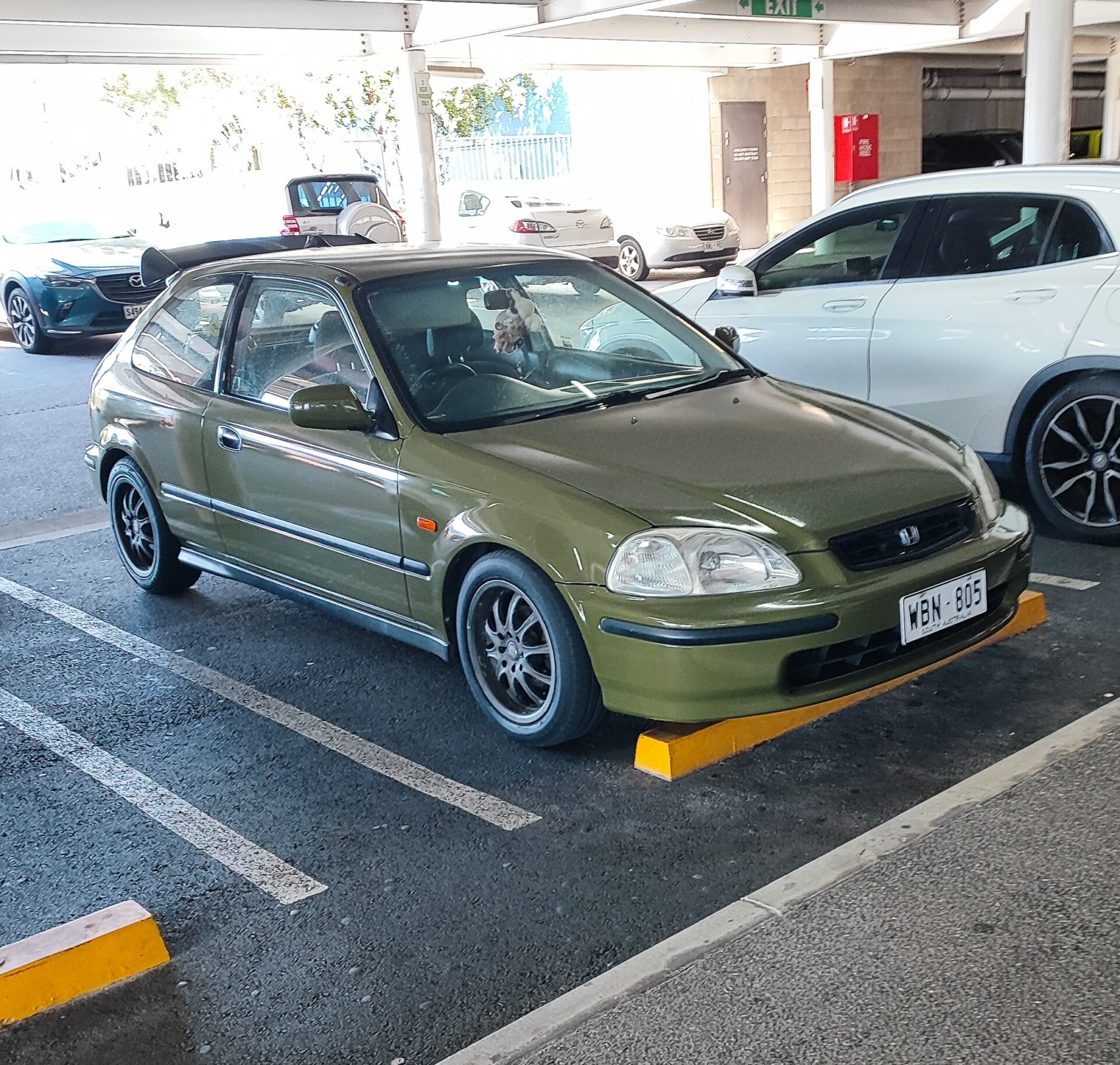 You have got to love a tuned Honda Civic 6th Gen this would be so much fun to zip around the hills in.