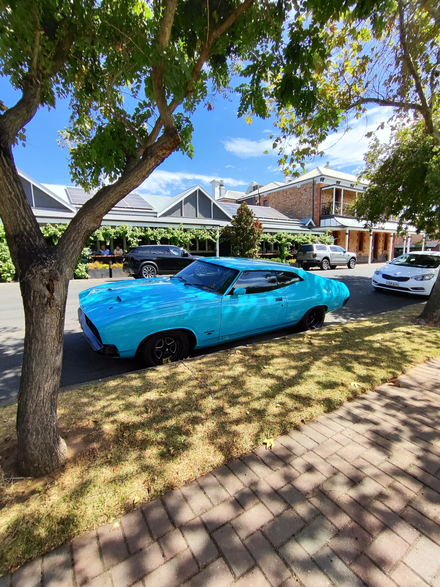 Very cool blue Ford Falcon XB
